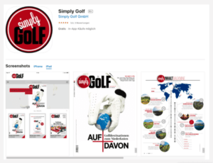 SimplyGOLF MagazinApp